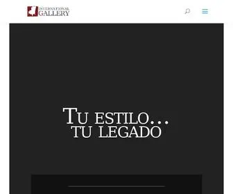 International-Gallery.com.mx(International Gallery) Screenshot