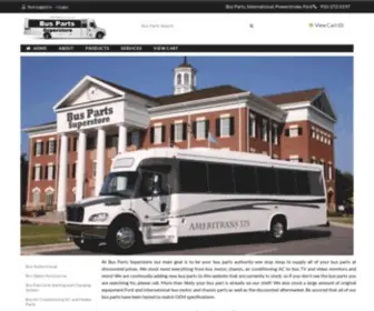 International-Powerstroke-Bus-Parts.com(Bus Parts) Screenshot