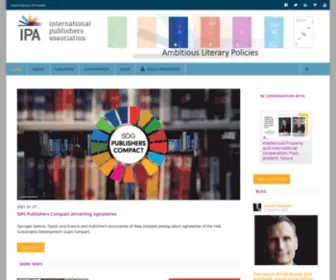 International-Publishers-Association.org(International Publishers Association) Screenshot