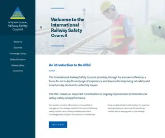 International-Railway-Safety-Council.com(The International Railway Safety Council) Screenshot