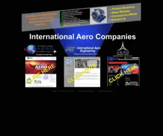 Internationalaero.com(International Aero) Screenshot