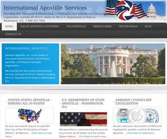 Internationalapostille.com(International Apostille) Screenshot