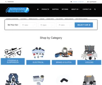 Internationalautoparts.com.au(Toyota Hiace Parts) Screenshot