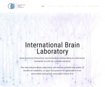 Internationalbrainlab.com(International Brain Laboratory) Screenshot