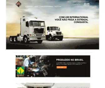 Internationalcaminhoes.com.br(International Trucks) Screenshot