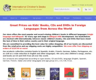 Internationalchildbook.com(International Children's Books) Screenshot