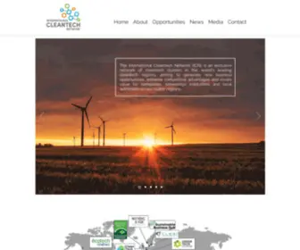 Internationalcleantechnetwork.com(International Cleantech Network) Screenshot