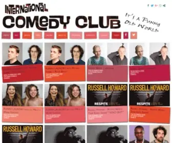 Internationalcomedy.club(Switzerland's Original Stand Up Club) Screenshot