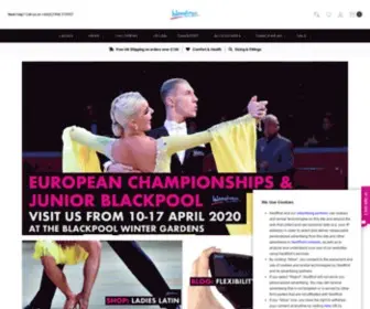 Internationaldanceshoes.com(International Dance Shoes) Screenshot