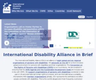 Internationaldisabilityalliance.org(International Disability Alliance) Screenshot