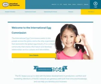 Internationalegg.com(Connecting the Global Egg Industry) Screenshot