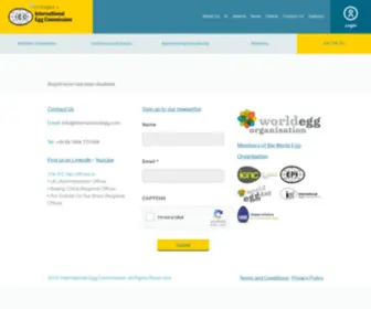 Internationaleggnutritionconsortium.com(IENC) Screenshot