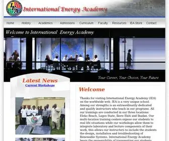 Internationalenergyacademy.org(Internationalenergyacademy) Screenshot