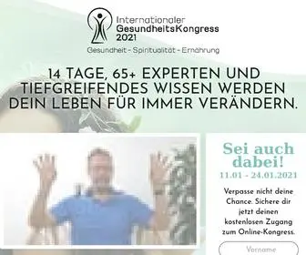 Internationaler-Gesundheitskongress.de(Internationaler Gesundheitskongress 2021) Screenshot