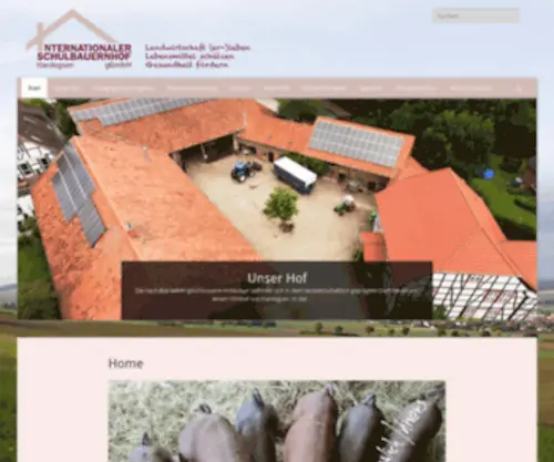 Internationaler-Schulbauernhof.de(Internationaler Schulbauernhof) Screenshot