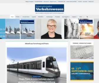 Internationales-Verkehrswesen.de(Start) Screenshot