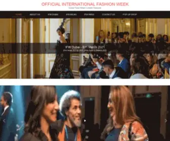 Internationalfashionweekdubai.com(Dubai/ Paris/ Milan/ London/ Newyork) Screenshot