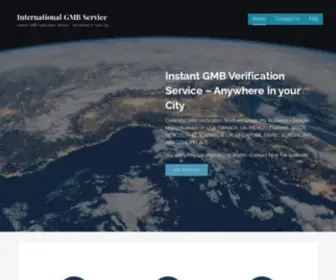 Internationalgmbservice.com(Instant GMB Verification Service) Screenshot