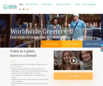 Internationalgreeter.org(Free walks with locals) Screenshot