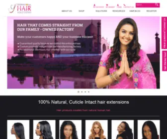 Internationalhairsolutions.com(Wholesale hair extensions Natural Virgin Remy Hair) Screenshot