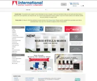 Internationalhotelsupply.com(International Hotel Supply) Screenshot