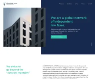 Internationaljurists.com(International Jurists) Screenshot