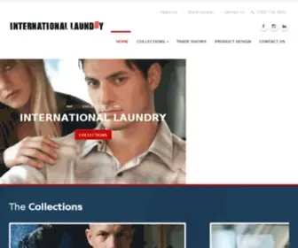 Internationallaundry.com(House of Design) Screenshot