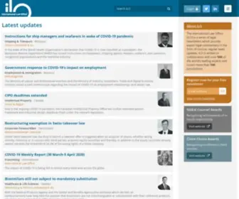 Internationallawoffice.com(International Law Office) Screenshot