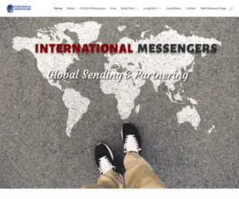 Internationalmessengers.org(International Messengers) Screenshot