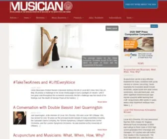 Internationalmusician.org(International Musician) Screenshot