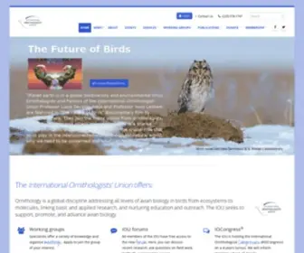 Internationalornithology.org(International Ornithologists' Union) Screenshot