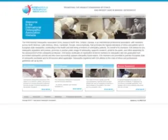 Internationalosteopathicassociation.org(The International Osteopathic Association (IOA)) Screenshot