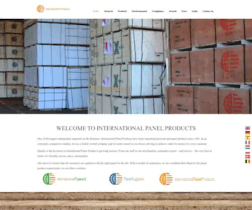Internationalpanelproducts.com(International Panel Products) Screenshot