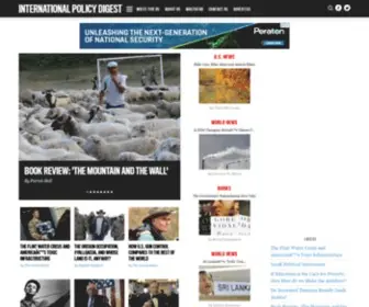 Internationalpolicydigest.org(  Advocacy) Screenshot