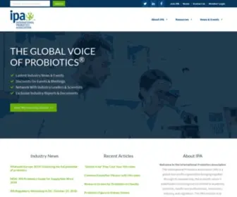 Internationalprobiotics.org(International Probiotics Association) Screenshot