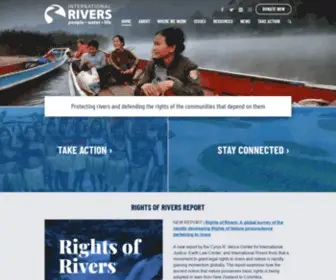 Internationalrivers.org(International Rivers) Screenshot