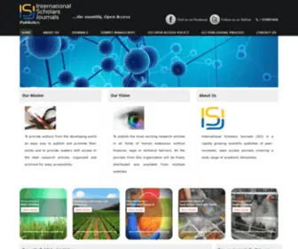 Internationalscholarsjournals.com(International Scholars Journals) Screenshot