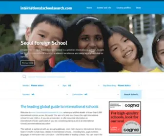 Internationalschoolsearch.com(John Catt's School Search) Screenshot