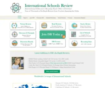 Internationalschoolsreview.com(International Schools Review) Screenshot