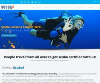 Internationalscuba.com(International scuba) Screenshot