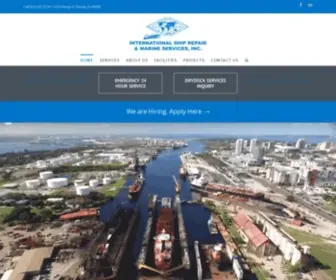 Internationalship.com(The Premier Shipyard in the Gulf of Mexico) Screenshot