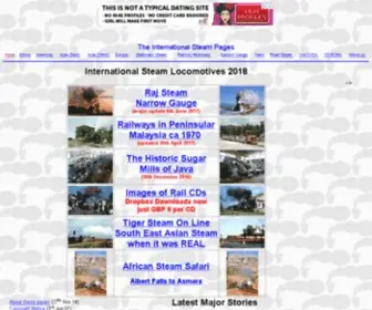 Internationalsteam.co.uk(International Working Steam) Screenshot