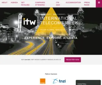 Internationaltelecomsweek.com(INTERNATIONAL TELECOMS WEEK (ITWInternational Telecoms Week) Screenshot