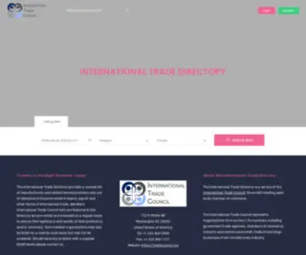 Internationaltradedirectory.org(International Trade Directory) Screenshot
