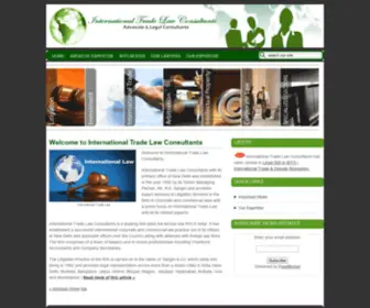 Internationaltradelaw.org(International Trade Law) Screenshot