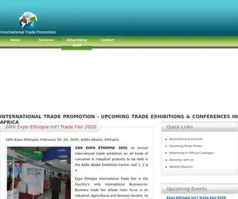 Internationaltradepromoters.com(International Trade Promotion) Screenshot