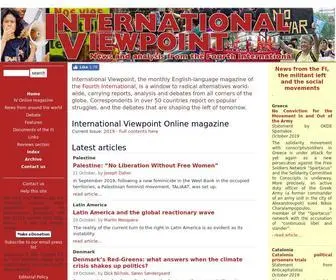 Internationalviewpoint.org(International Viewpoint) Screenshot