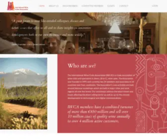 Internationalwineclubsassociation.com(International Wine Clubs Association) Screenshot