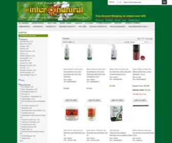 Internatural-Flower-Essences.com(Internatural Flower Essences) Screenshot