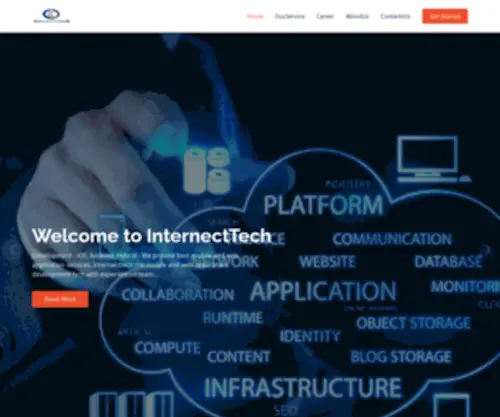 Internecttech.com(IT Development Home) Screenshot